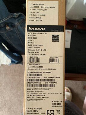 Lenovo Laptop Power Supply